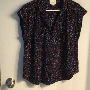Maeve short sleeve shirt. Anthropologie brand